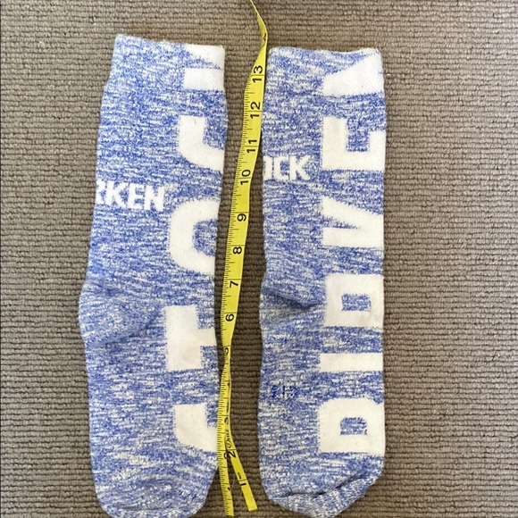 Birkenstock Heathered Blue and White Chunky Socks - Picture 8 of 8